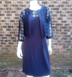 Blue Maya Brooke dress